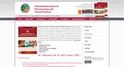 Desktop Screenshot of ijpcs.net